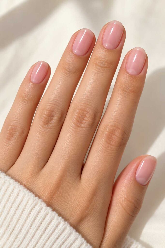 Clean Girl Pink Nails