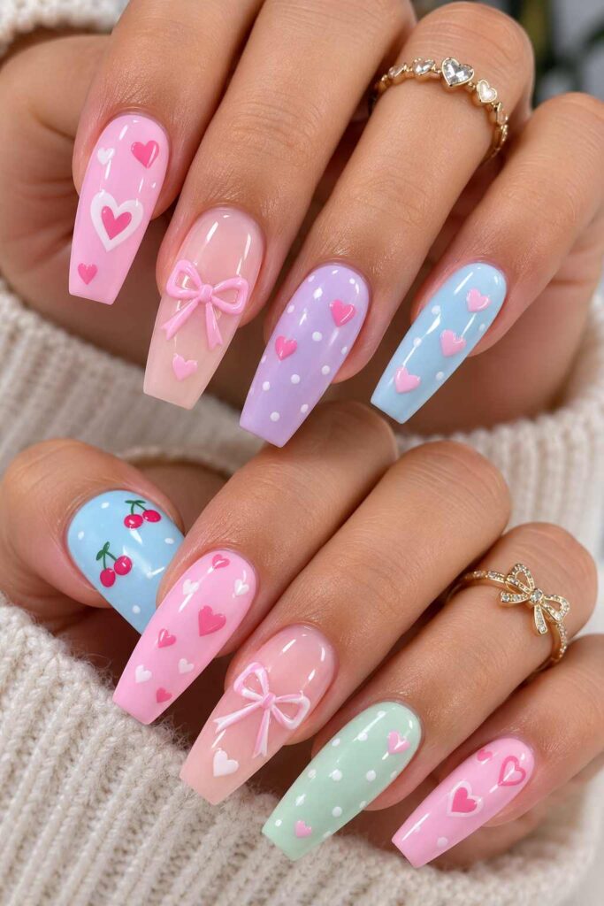 Cute Coffin Nails