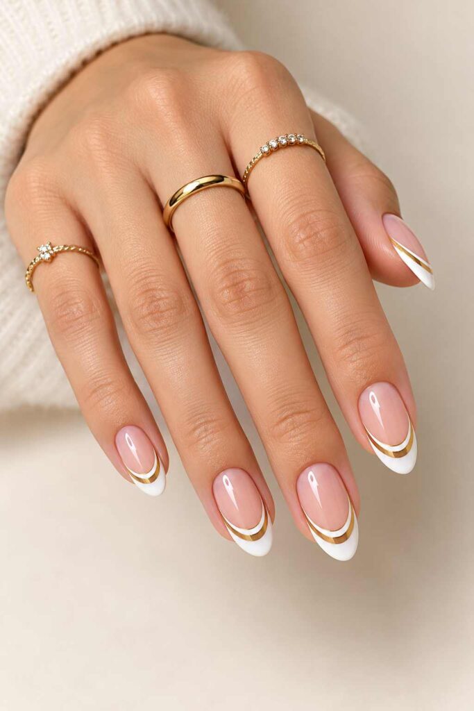 Double French Tips