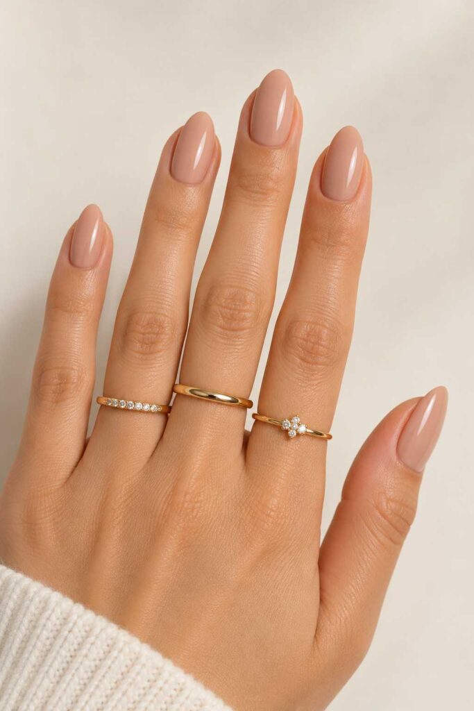 Glossy Almond Neutrals