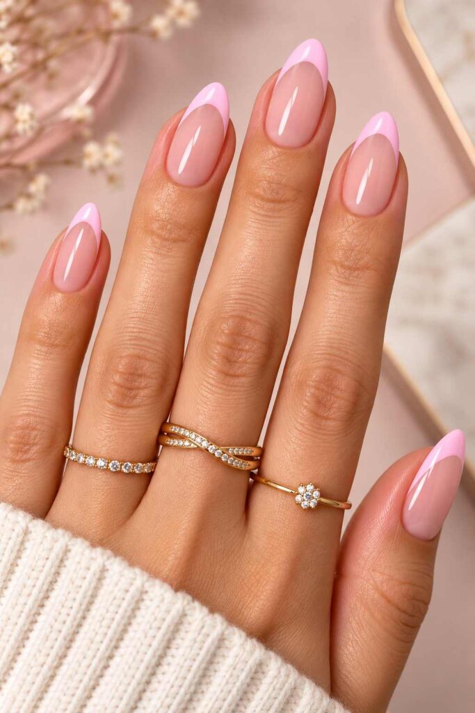 Pink French Tips