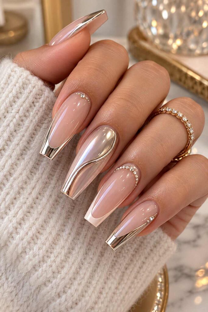 Trendy Coffin Nails