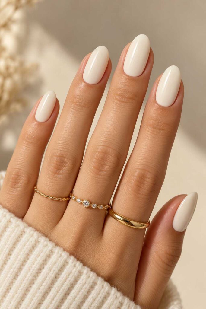 White Vanilla Nails