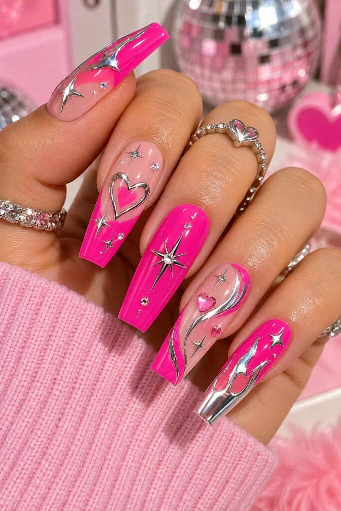 Y2K Coffin Nails